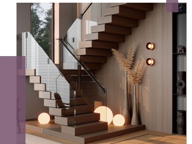 Изготовление и монтаж лестниц в Искитиме от 86632 руб. | ПРОЛЁТ-Скм