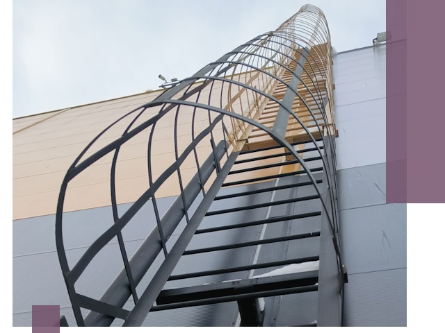 Изготовление и монтаж пожарных лестниц в Искитиме профессионально