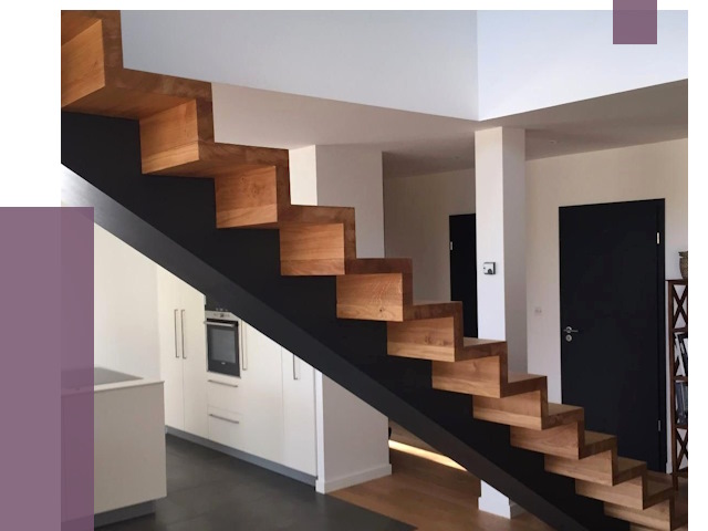 Изготовление деревянных лестниц в Искитиме от 86632 руб. | ПРОЛЁТ-Скм