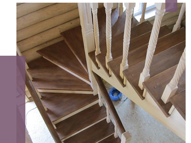 Реставрация деревянных лестниц в Искитиме от 4281 руб.