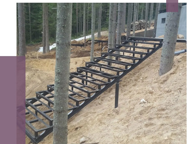 Монтаж металлических лестниц в Искитиме от 13504 руб. 