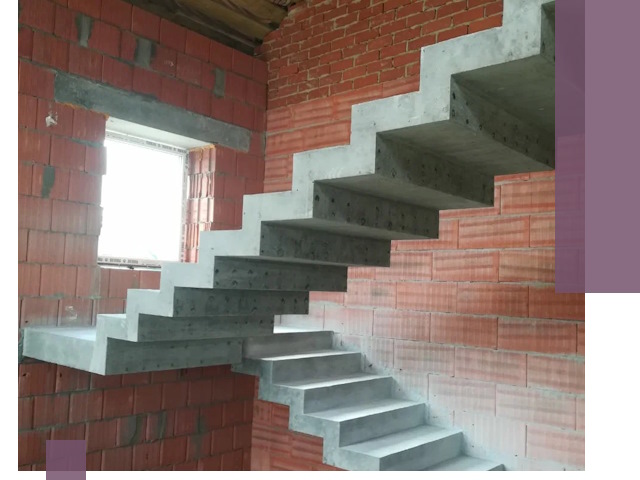 Бетонные лестницы под ключ в Искитиме: монтаж, демонтаж, ремонт