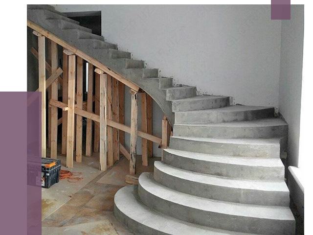 Изготовление бетонных лестниц под ключ в Искитиме от 19874 руб. | ПРОЛЁТ-Скм