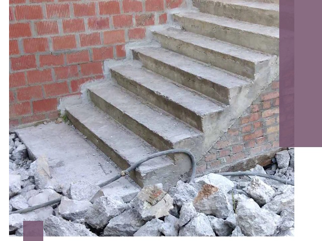 Демонтаж бетонных лестниц в Искитиме: быстро и безопасно