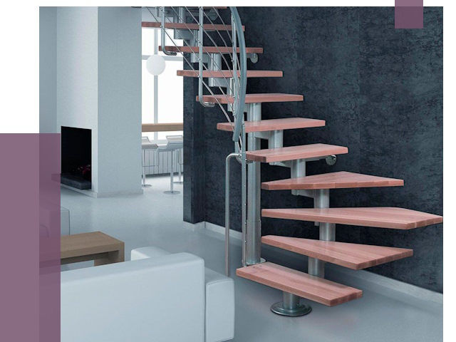 Модульные лестницы в Искитиме от 16817 руб. — купить в ПРОЛЁТ-Скм