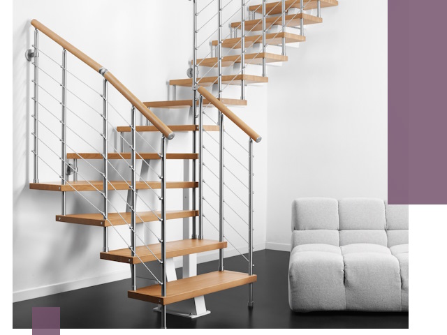 Модульные лестницы под ключ в Искитиме — монтаж и изготовление