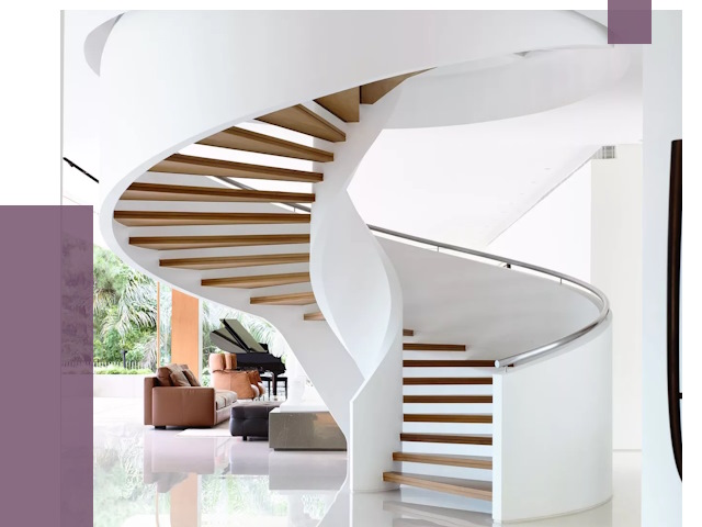 Винтовые лестницы в Искитиме под ключ от 48412 руб. | ПРОЛЁТ-Скм