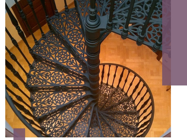 Винтовые лестницы под ключ в Искитиме: производство и монтаж