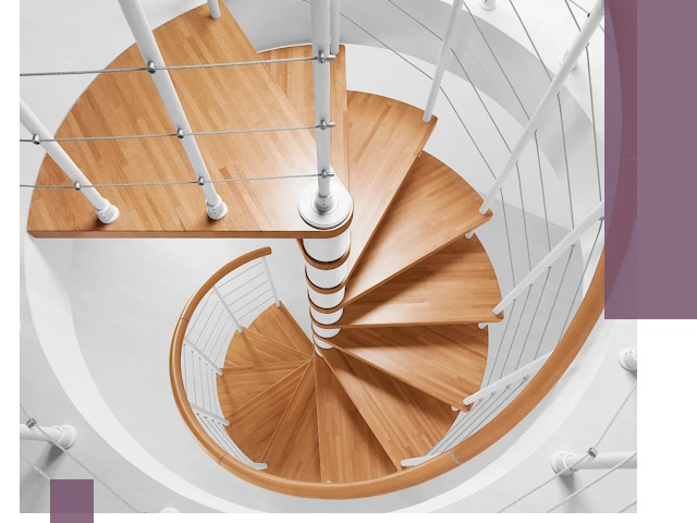 Изготовление винтовых лестниц под ключ в Искитиме