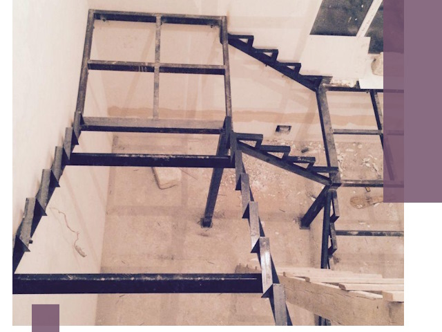 Монтаж лестниц на металлокаркасе в Искитиме быстро и качественно