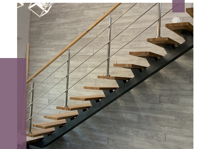 Изготовление лестниц на монокосоуре в Искитиме от 75930 руб. 