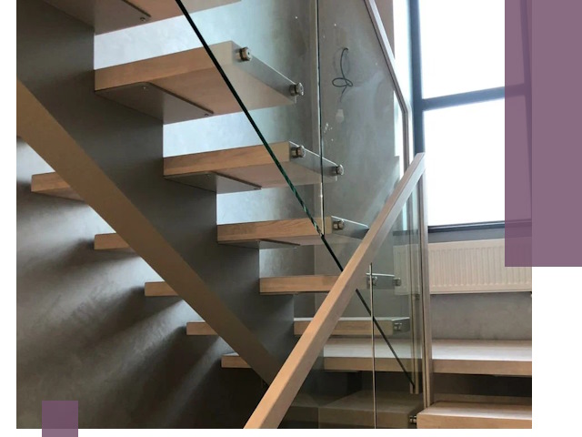 Изготовление лестниц на монокосоуре в Искитиме с монтажом и гарантией