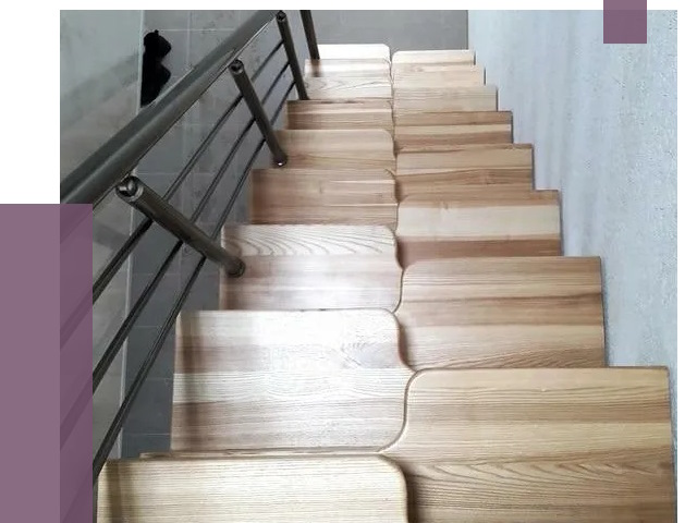 Лестницы гусиный шаг в Искитиме от 12995 руб. под ключ | ПРОЛЁТ-Скм