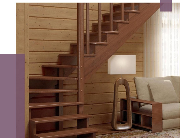 Лестницы эконом класса в Искитиме от 18193 руб. бюджетные решения