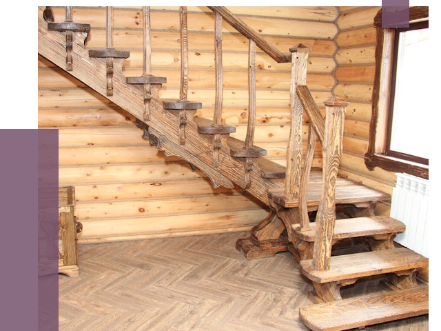 Лестницы в баню в Искитиме от 19059 руб. — изготовление | ПРОЛЁТ-Скм