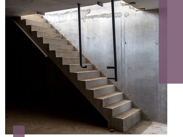 Изготовление и монтаж лестниц в подвале в Искитиме
