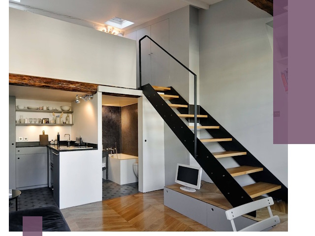 Лестницы на антресоль под ключ в Искитиме — изготовление и монтаж