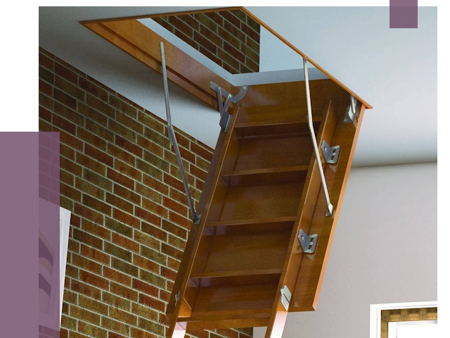 Установка чердачной лестницы в Искитиме от 7797 руб. | ПРОЛЁТ-Скм