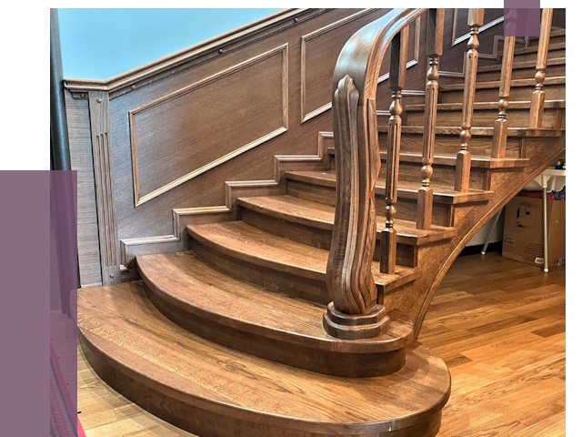 Дубовые лестницы под ключ в Искитиме от 175812 руб. — ПРОЛЁТ-Скм