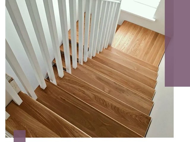 Лестницы из бука в Искитиме: изготовление, монтаж и демонтаж