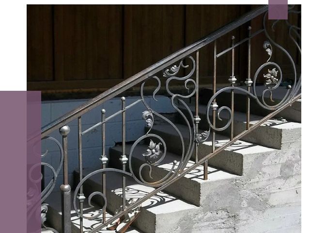 Кованые перила в Искитиме от 8663 руб. под ключ — качество от ПРОЛЁТ-Скм