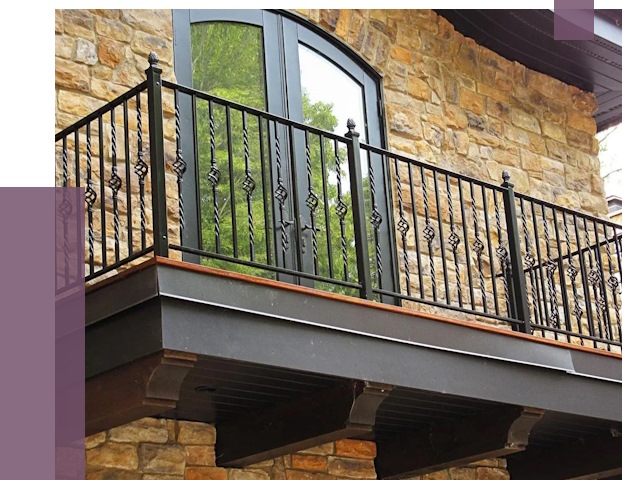 Балконные ограждения в Искитиме от 8001 руб. — купить | ПРОЛЁТ-Скм