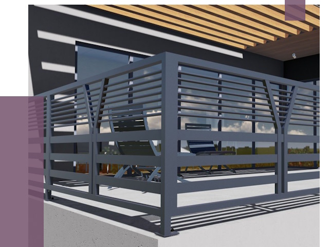 Изготовление балконных ограждений в Искитиме от 10702 руб. | ПРОЛЁТ-Скм