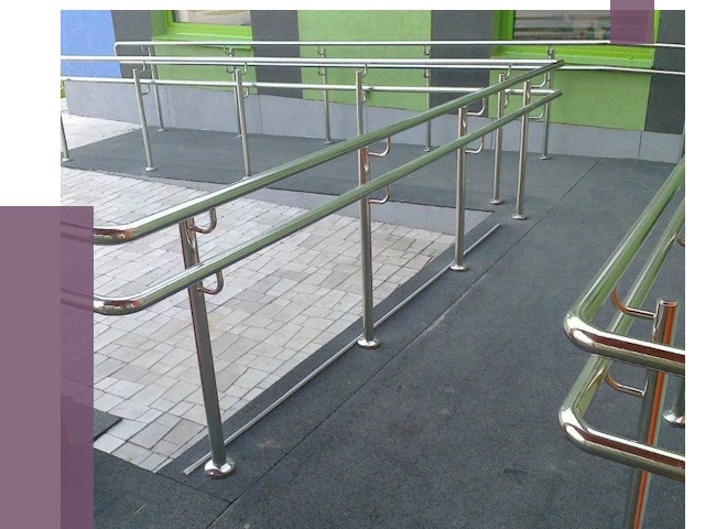 Ограждения пандусов в Искитиме от 4332 руб. монтаж | ПРОЛЁТ-Скм