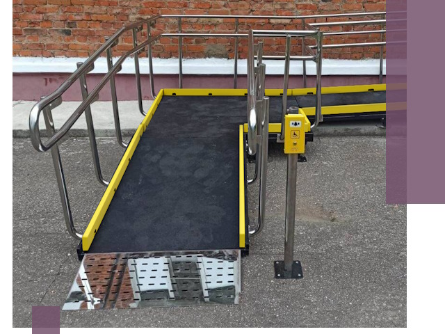 Изготовление наклонных пандусов для инвалидов в Искитиме