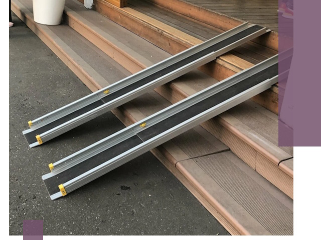 Телескопические пандусы под ключ в Искитиме — изготовление и монтаж