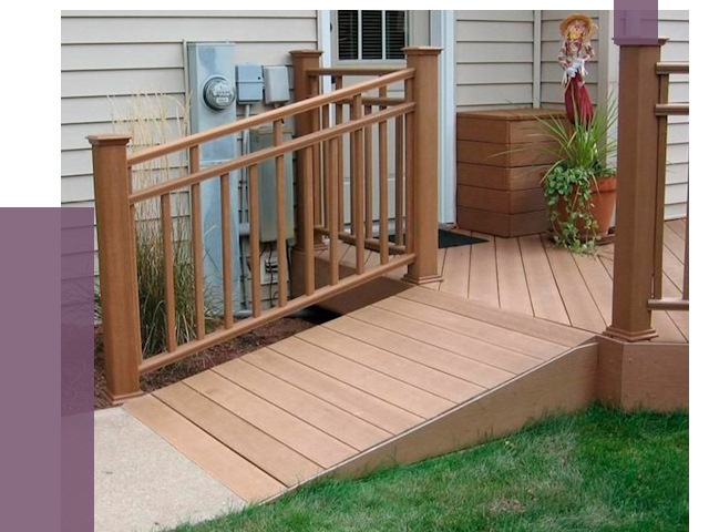 Пандус на крыльцо в Искитиме под ключ от 7746 руб. 