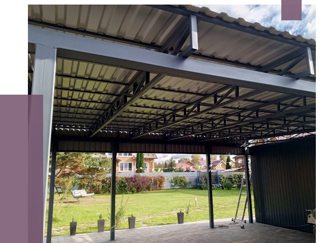 Монтаж навесов в Искитиме от 7338 руб. — установка навеса | ПРОЛЁТ-Скм