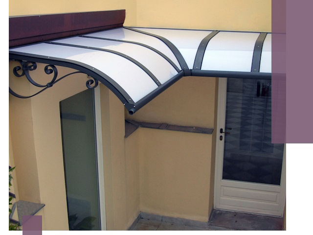 Монтаж козырьков любой сложности в Искитиме под ключ