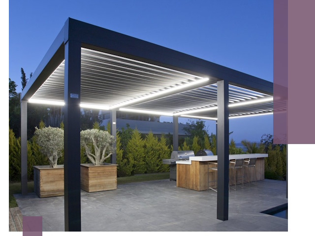 Навесы отдельно стоящие под ключ в Искитиме из металла и поликарбоната