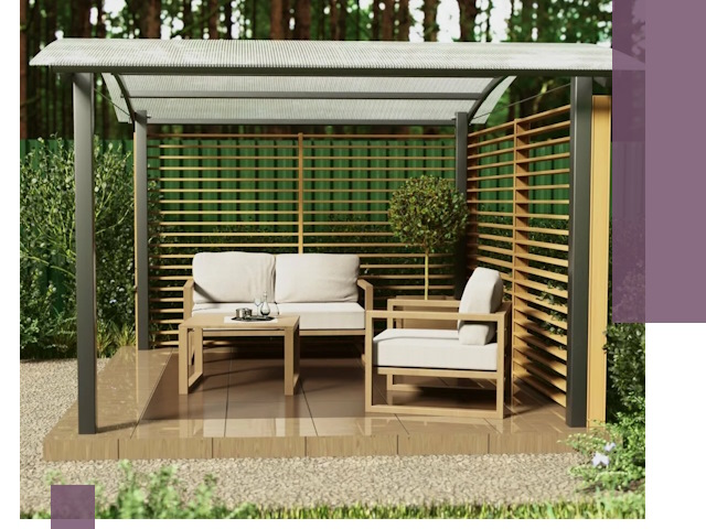 Навесы для дачи в Искитиме: изготовление, монтаж и демонтаж