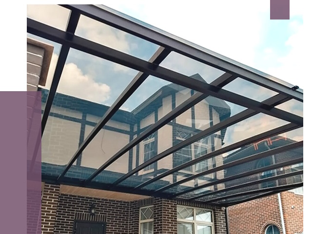 Навесы из поликарбоната в Искитиме от 8582 руб. под ключ — ПРОЛЁТ-Скм