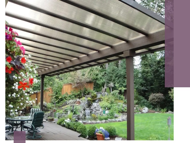 Навесы из поликарбоната под ключ в Искитиме быстро и надёжно