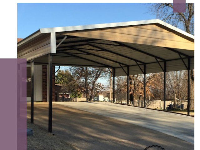 Двускатные навесы в Искитиме от 8001 руб.  | ПРОЛЁТ-Скм