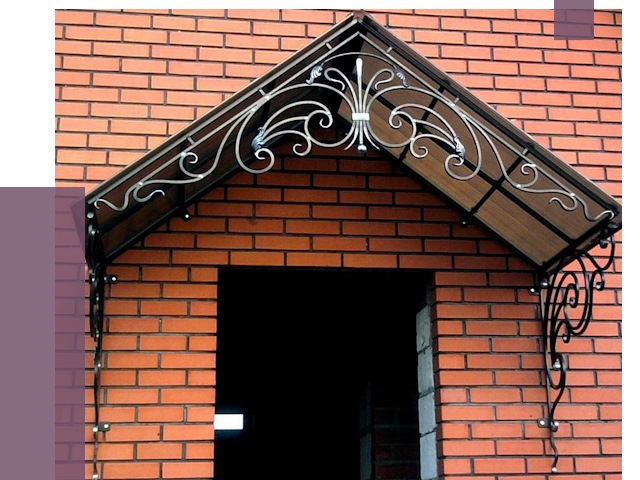 Металлические козырьки в Искитиме от 10651 руб. 