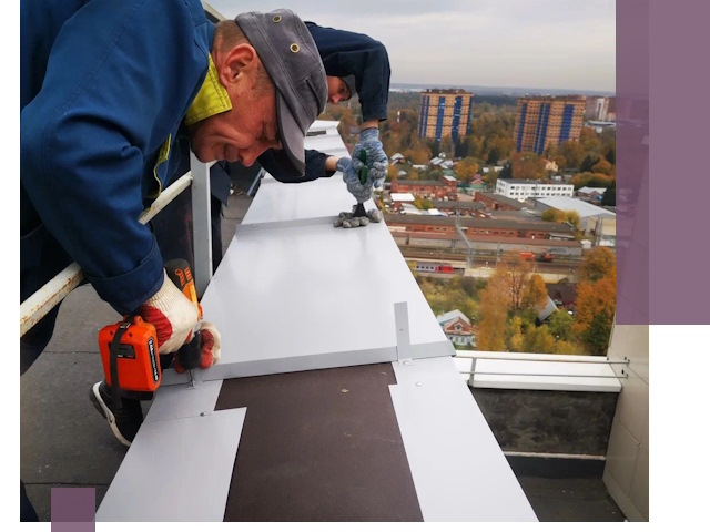 Монтаж парапетов в Искитиме — установка прочных металлических ограждений