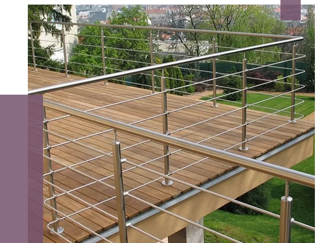 Алюминиевые парапеты в Искитиме под ключ от 7746 руб. 