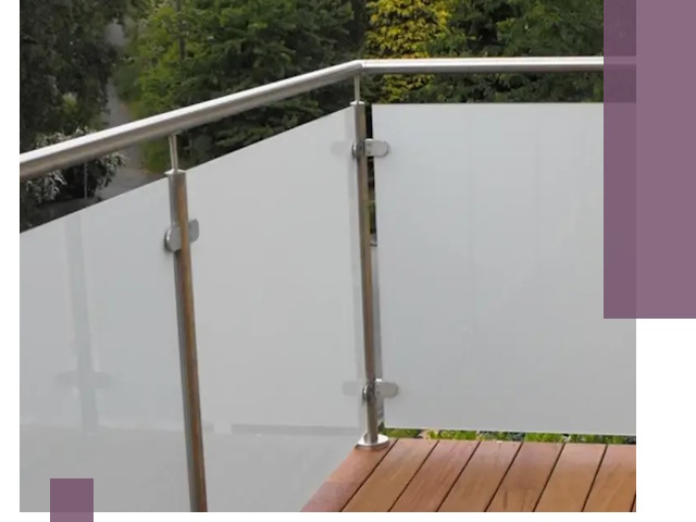 Алюминиевые парапеты для балконов и террас в Искитиме