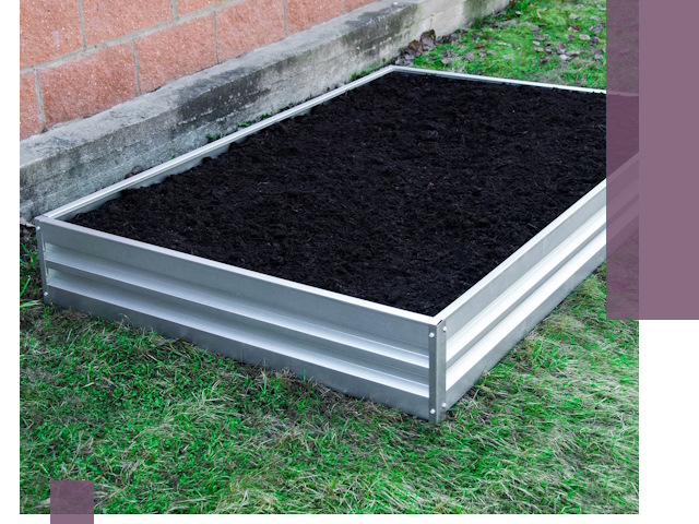 Металлические бордюры для грядок в Искитиме: прочность и аккуратность