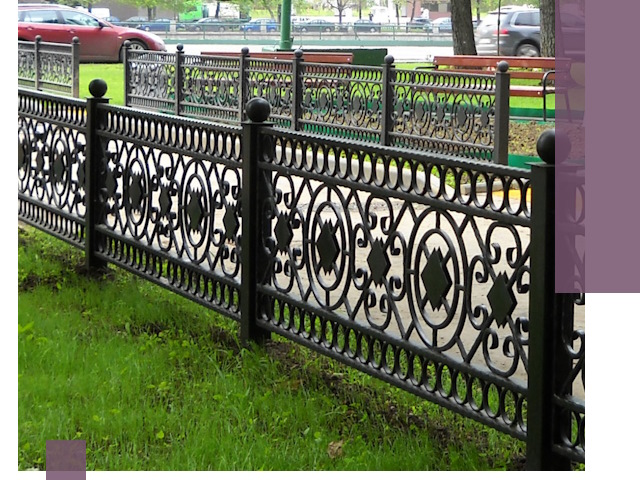 Секционные газонные ограждения под ключ в Искитиме