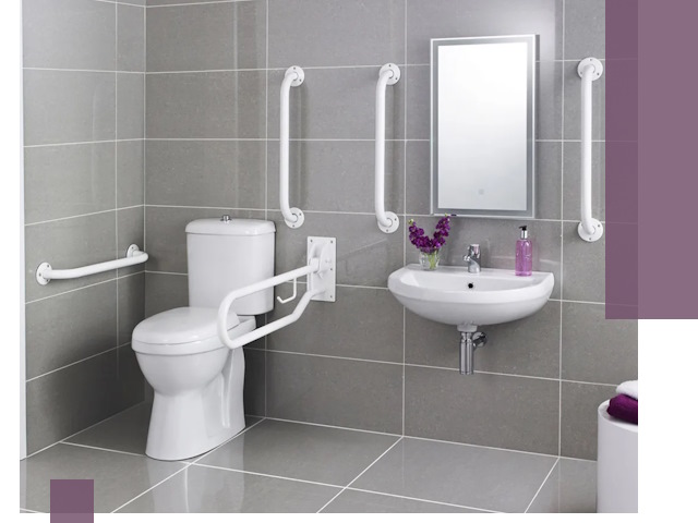 Поручни для санузлов в Искитиме: установка, ремонт и монтаж