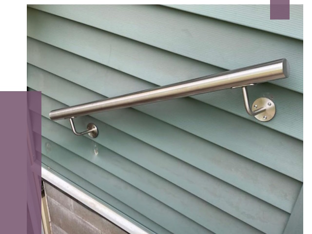 Поручни из нержавеющей стали в Искитиме от 7644 руб.  | ПРОЛЁТ-Скм