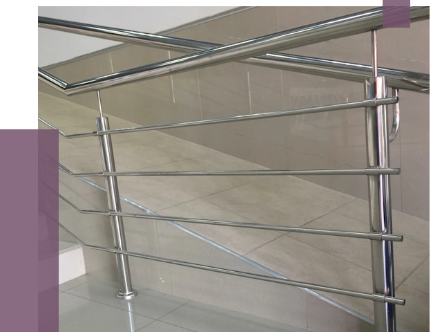 Изготовление поручней из нержавеющей стали в Искитиме